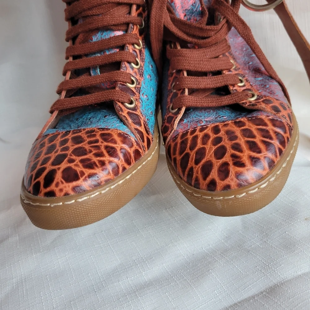 Vivienne Westwood Multicolor High-Top Sneakers - Picture 8 of 9